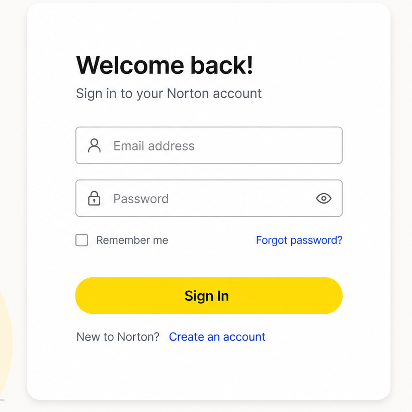 Norton  Login